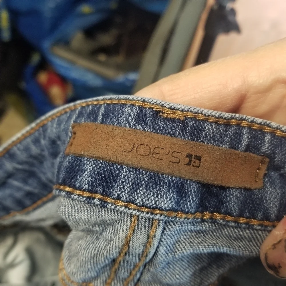 Joes Jeans Kiernan distressed cut off jean shorts